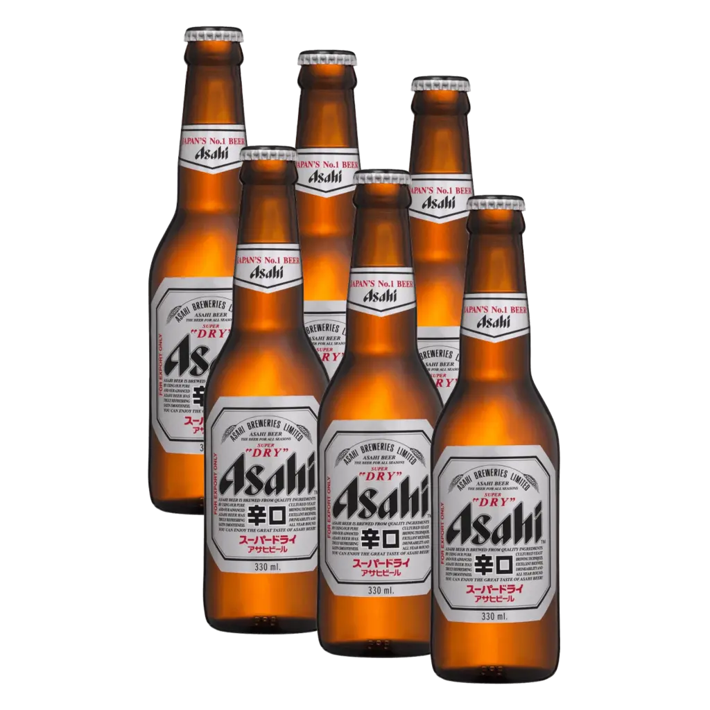 Asahi Super Dry (6-pack, 330ml)