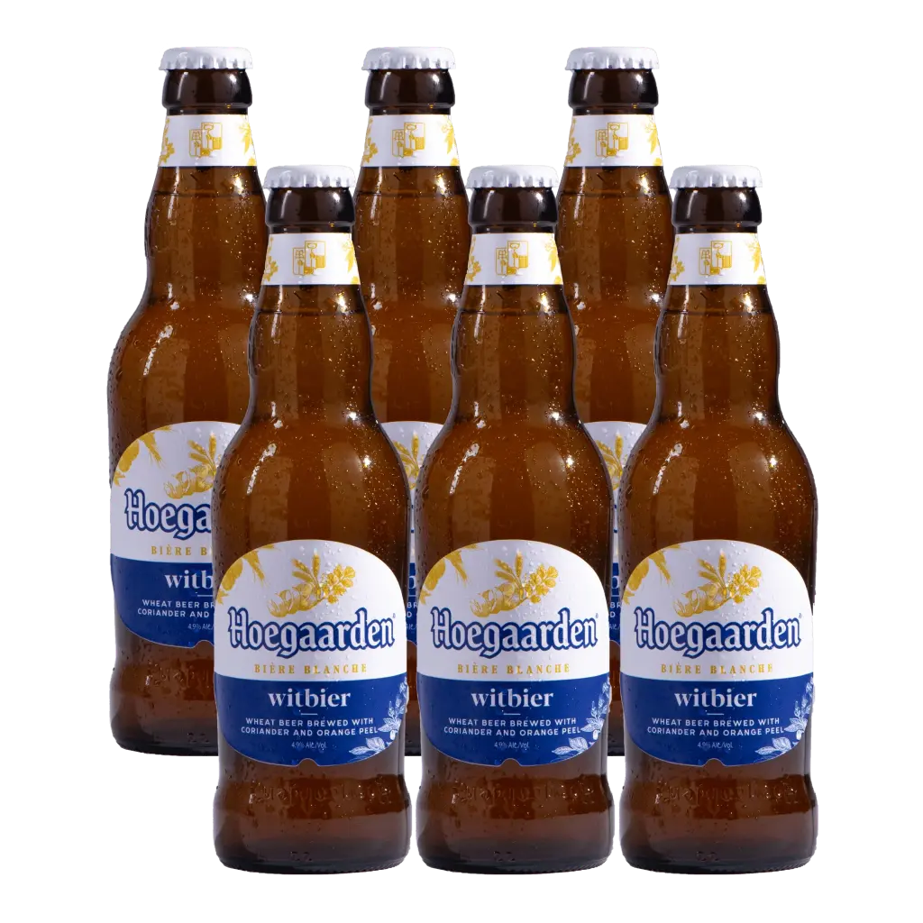 Hoegaarden White Beer (6-pack, 330ml)