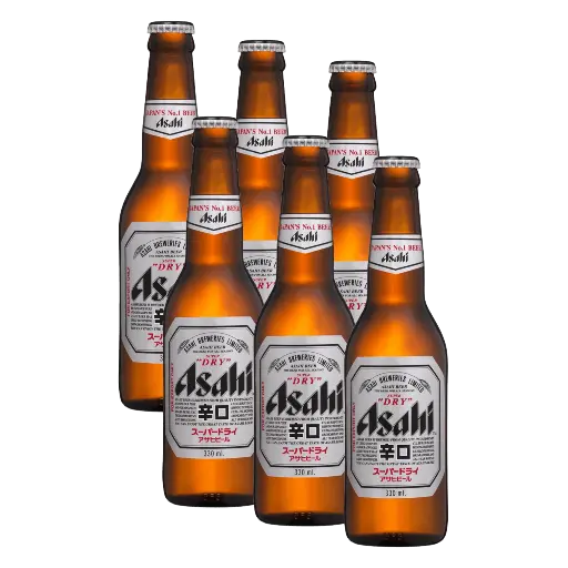 Asahi Super Dry (6-pack, 330ml)